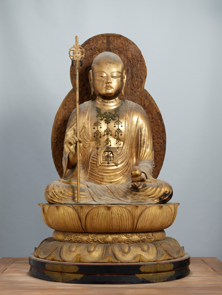 写真：重要文化財　「地蔵菩薩坐像」